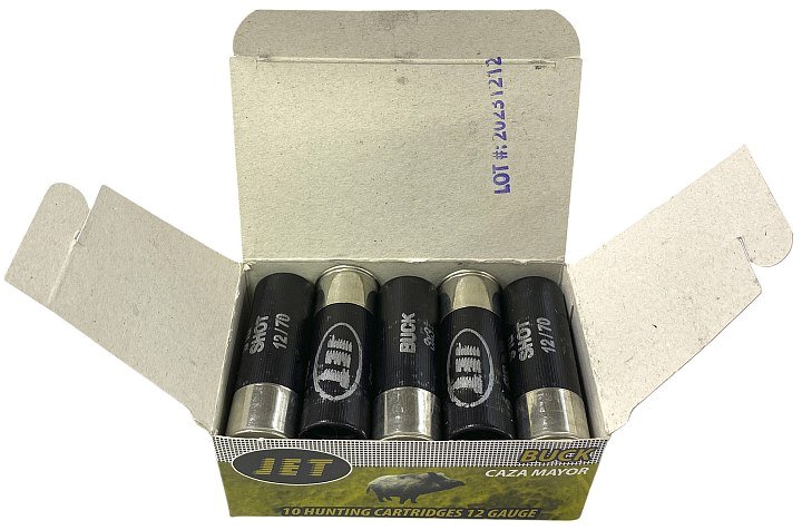  Патрон для гладкоствольного оружия JET BuckShot (12/70)(34г)(8,6мм) в Алматы | Казахстан | Корган Центр | KORGAN