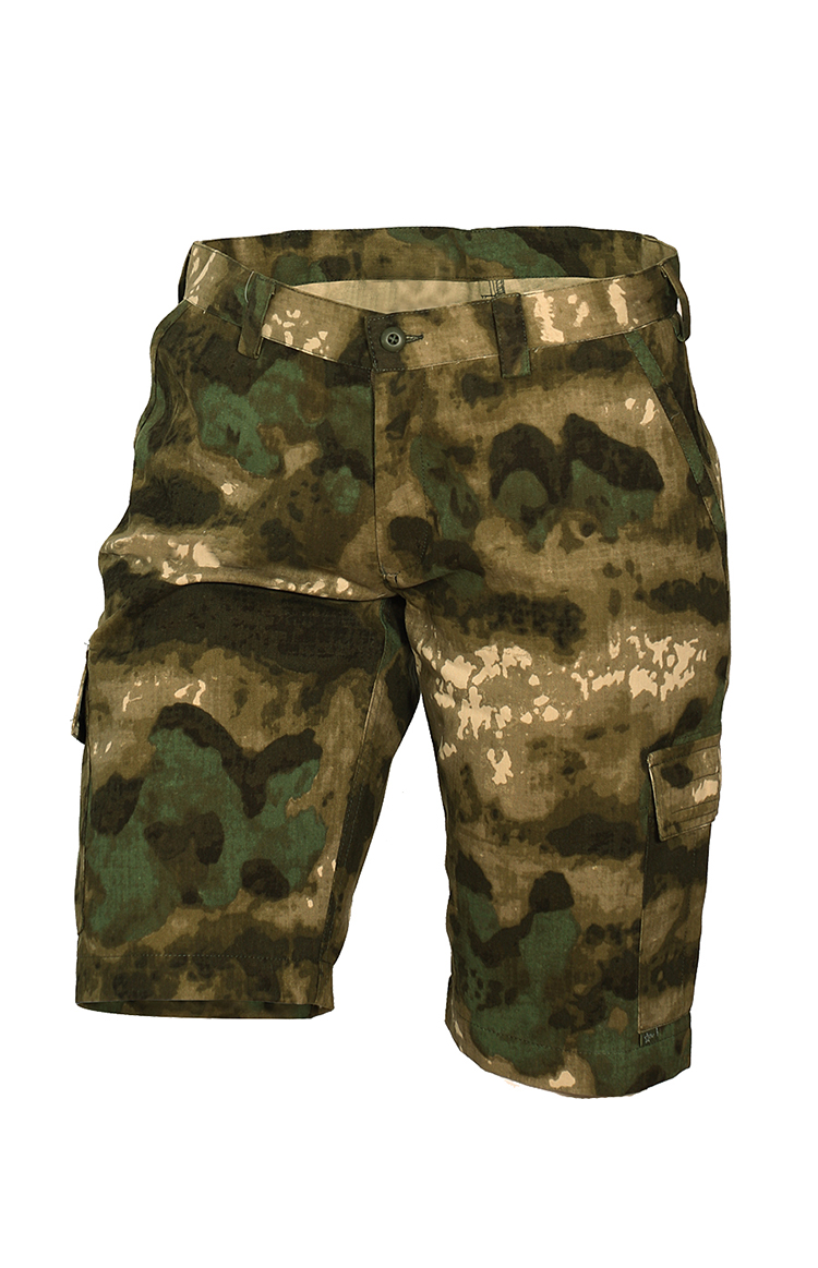 Шорты мужские ОКРУГ (тк.форвард)(кмф.зеленый) — брюки и шорты для охоты, рыбалки и туризма | KORGAN.KZ
