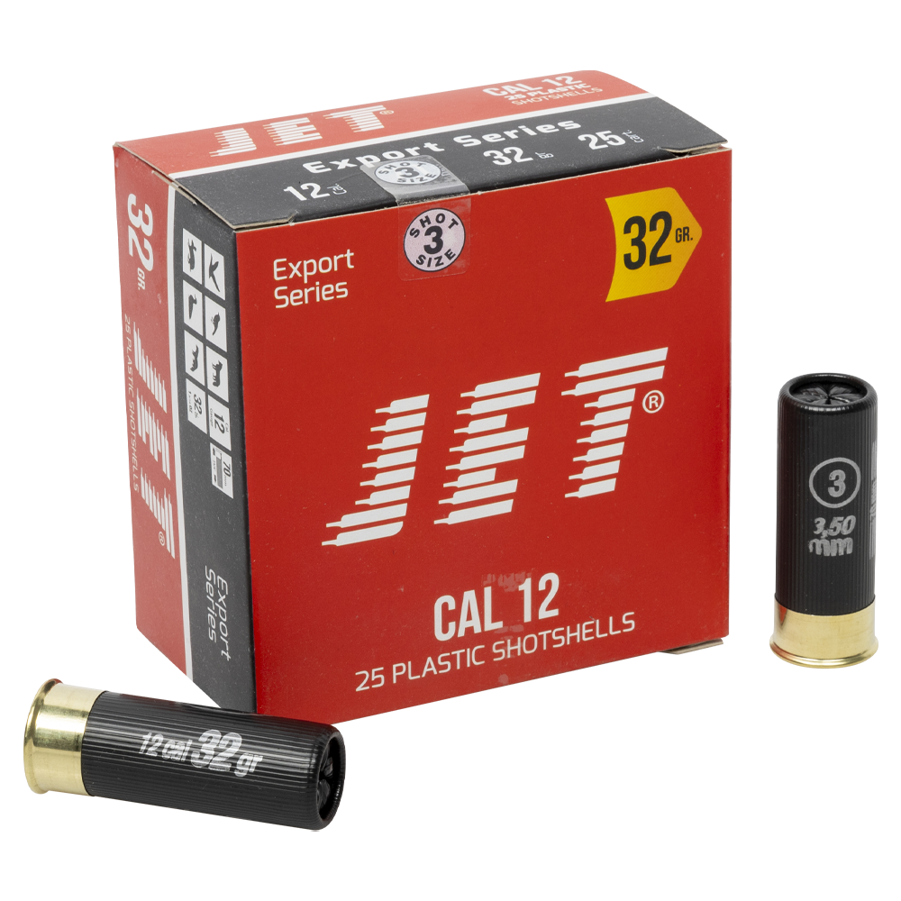  Патрон для гладкоствольного оружия JET 12/70 3 32gr в Алматы | Казахстан | Корган Центр | KORGAN