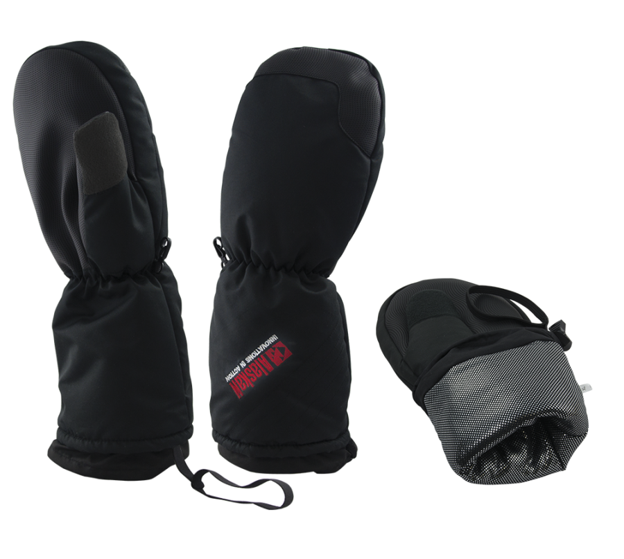 Варежки Alaskan Justing Hit черные — технические характеристики, материалы и назначение | KORGAN
