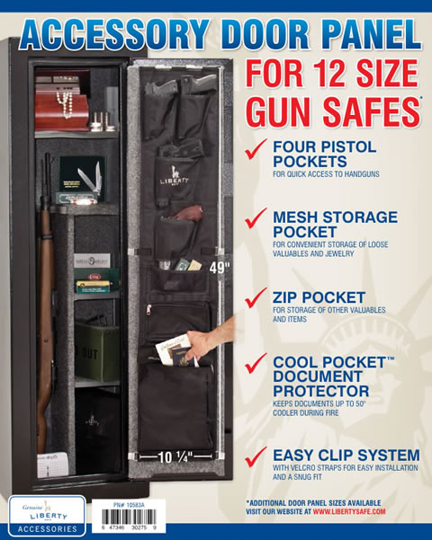 Накладка LIBERTY — взломостойкий сейф для дома, офиса или оружия | KORGAN.KZ
