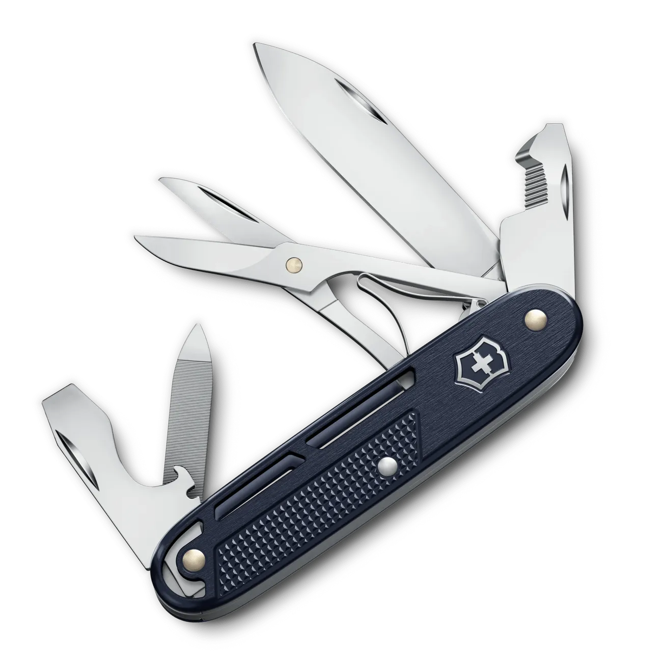 Купить Складной нож VICTORINOX Мод. SYNERGY X ALOX DARK BLUE в Алматы — магазин Korgan Center | Казахстан | Доставка во все регионы