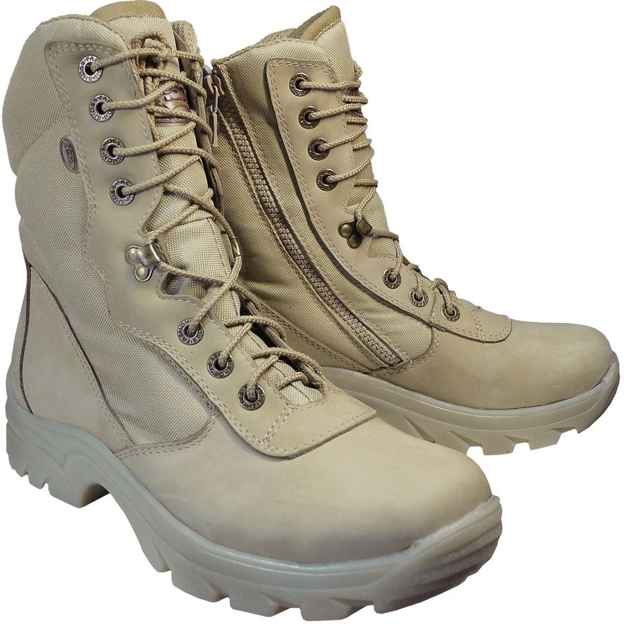 Ботинки летние ХСН Тактика ELITE (нубук) (камбрель+airtex) (сафари) — обувь, стельки и уход за обувью | KORGAN.KZ
