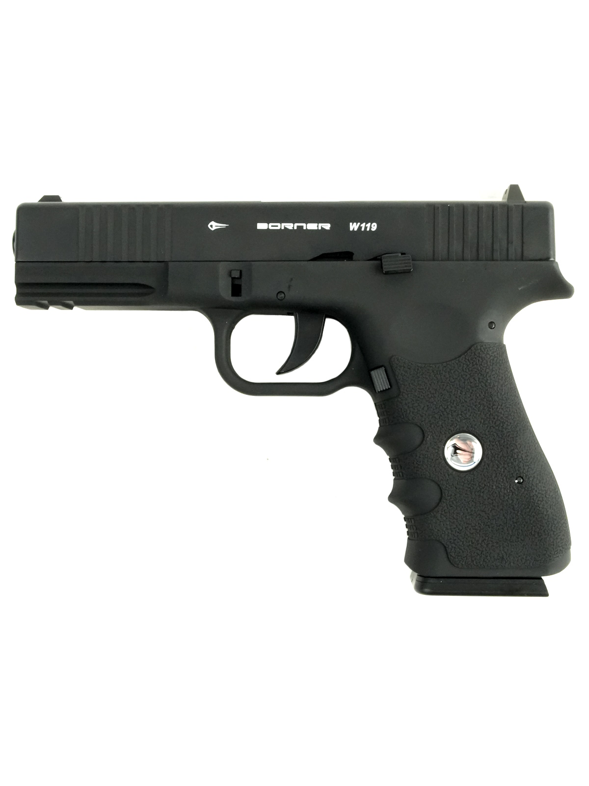 Фото Пистолет Borner W119 калибр 4,5 mm CO2 — пневматический пистолет купить в Алматы