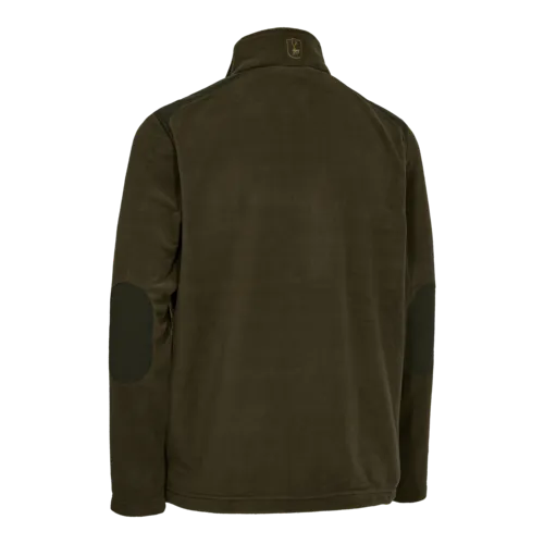 Кофта DEERHUNTER-CLIMATE 37.5 1/2 ZIP FLEECE (хаки) — одежда для охоты, рыбалки, туризма и города | KORGAN.KZ