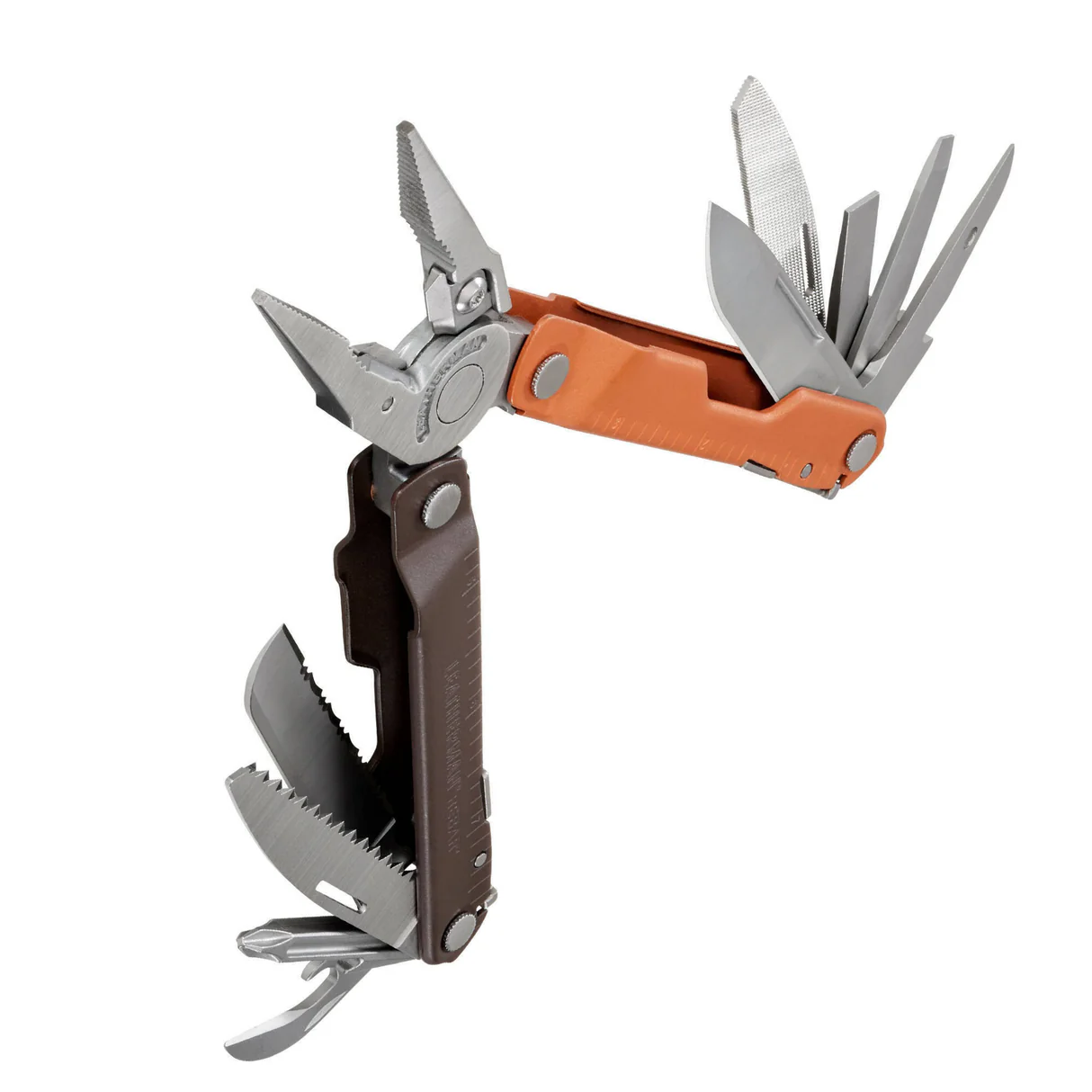 Мультиинструмент LEATHERMAN Мод. REBAR BURNT SIENNA для охоты и туризма в Алматы, Казахстан