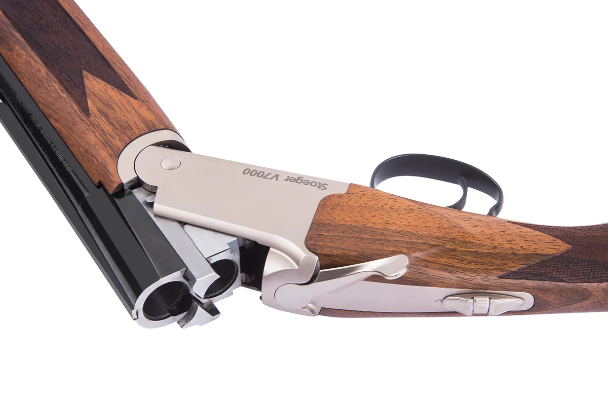 Гладкоствольное ружье STOEGER Мод. V7000 WOOD NICKEL R-ALU  (двуствольное) калибра 12/76 — детальное фото