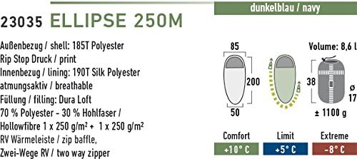Спальный мешок HIGH PEAK Мод. ELLIPSE 250M — купить Алматы Korgan.kz