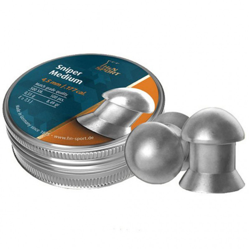 Пульки H&N Мод. SNIPER MEDIUM купить в Алматы | Магазин Корган Центр
