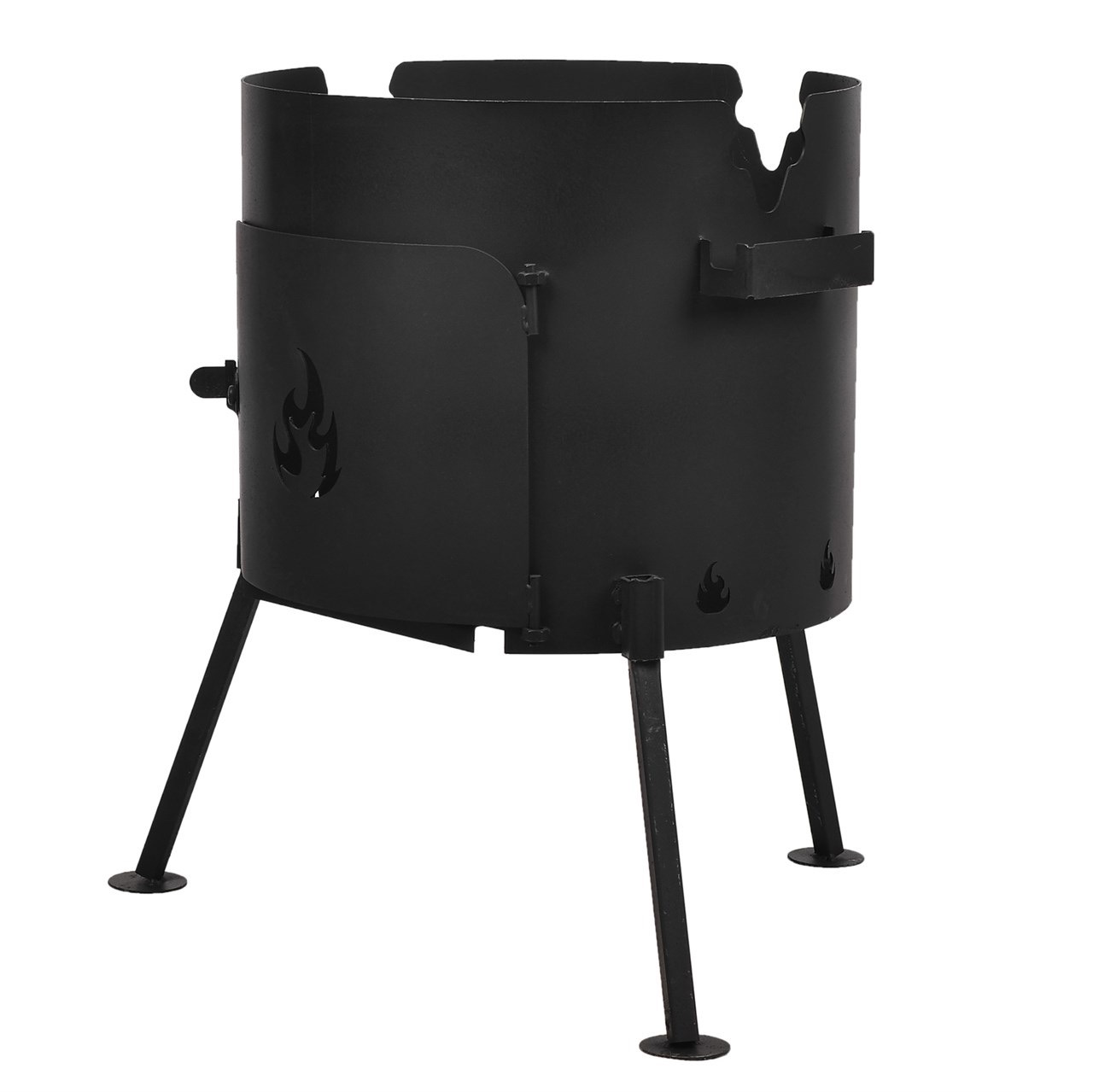 Печь под казан — портативный гриль, барбекю или мангал для отдыха на природе в Алматы