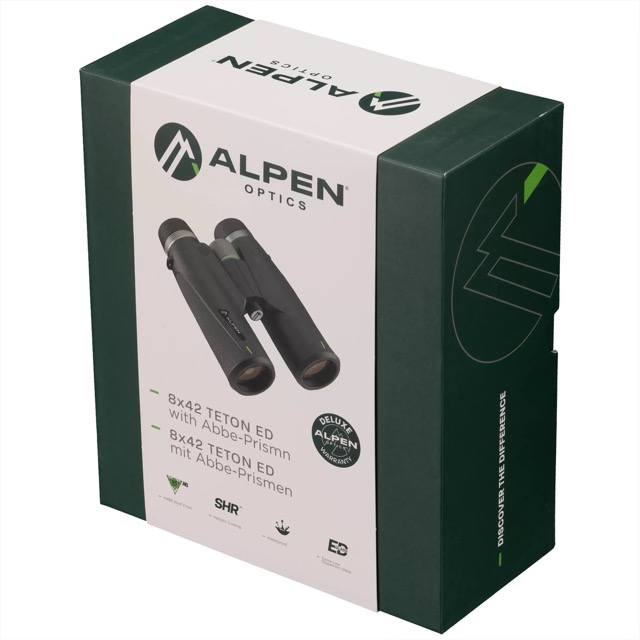 Бинокль ALPEN OPTICS Мод. TETON 8X42 ED ABBE PRISM для охоты и туризма в Алматы, Казахстан
