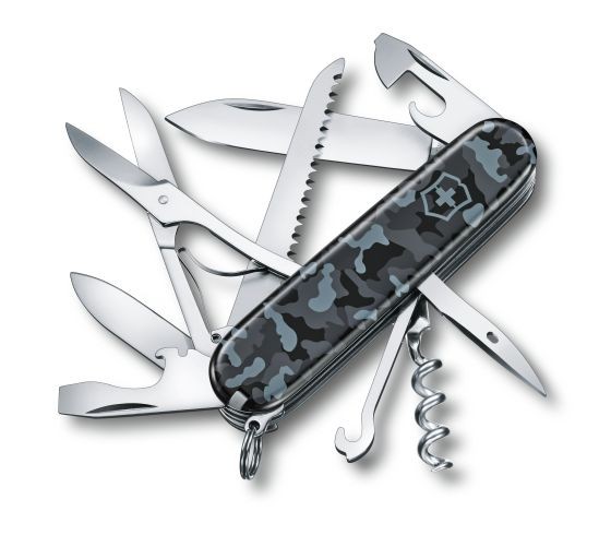 Купить Складной нож VICTORINOX Мод. HUNTSMAN NAVY CAMO в Алматы — магазин Korgan Center | Казахстан | Доставка во все регионы