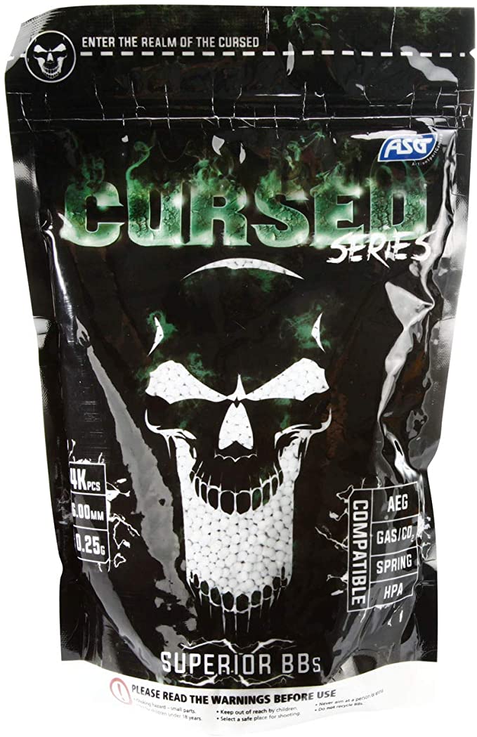  Страйкбольные боеприпасы Пластиковые шарики CURSED купить Алматы Казахстан Кoрган Центр | Казахстан | Доставка 