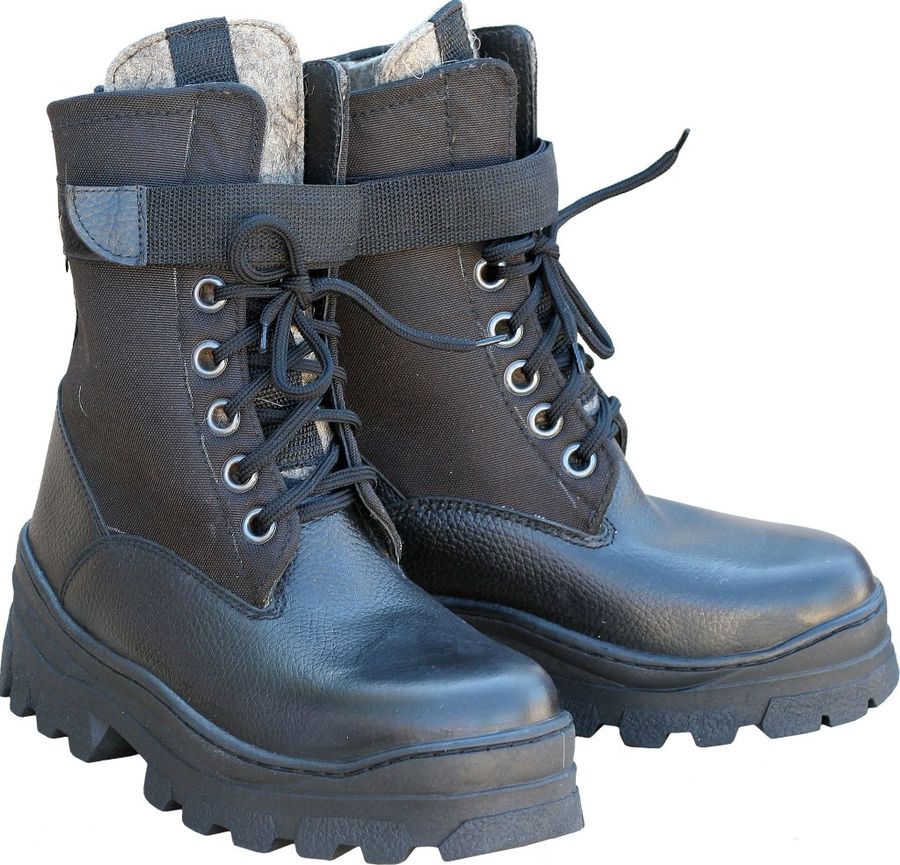 Полусапоги войлочные ХСН Лось (чулок) (комбинированные) — обувь, стельки и уход за обувью | KORGAN.KZ