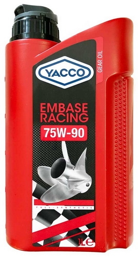 Масло трансмиссионное YACCO Мод. EMBASE RACING 75W90 - API GL-5/GL-4 Масло трансмиссионное YACCO Мод. EMBASE RACING 75W90 - API GL-5/GL-4