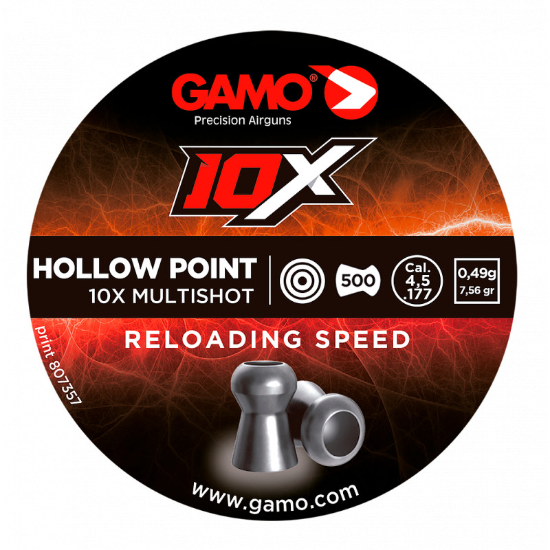 Пульки GAMO Мод. 10X PERFORMANCE HOLLOW POINT купить в Алматы | Магазин Корган Центр