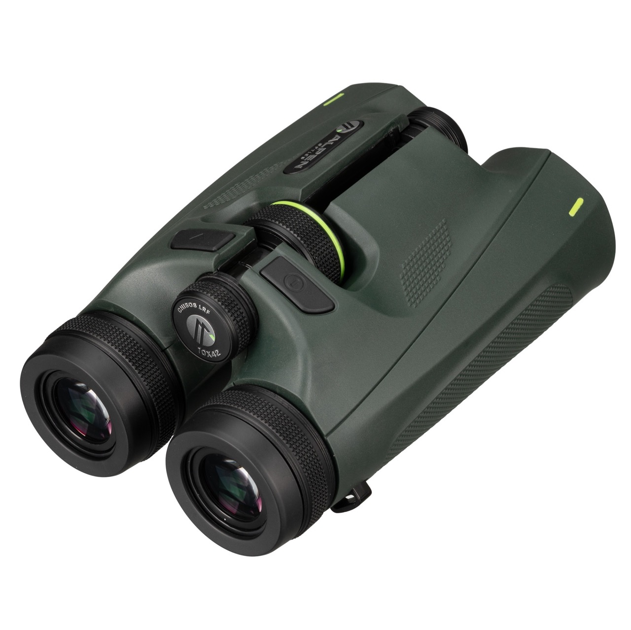 Бинокль ALPEN OPTICS Мод. CHISOS 10X42 LRF BaK-4 ROOF PRISM (с дальномером: до 2.743м) для охоты и туризма в Алматы, Казахстан