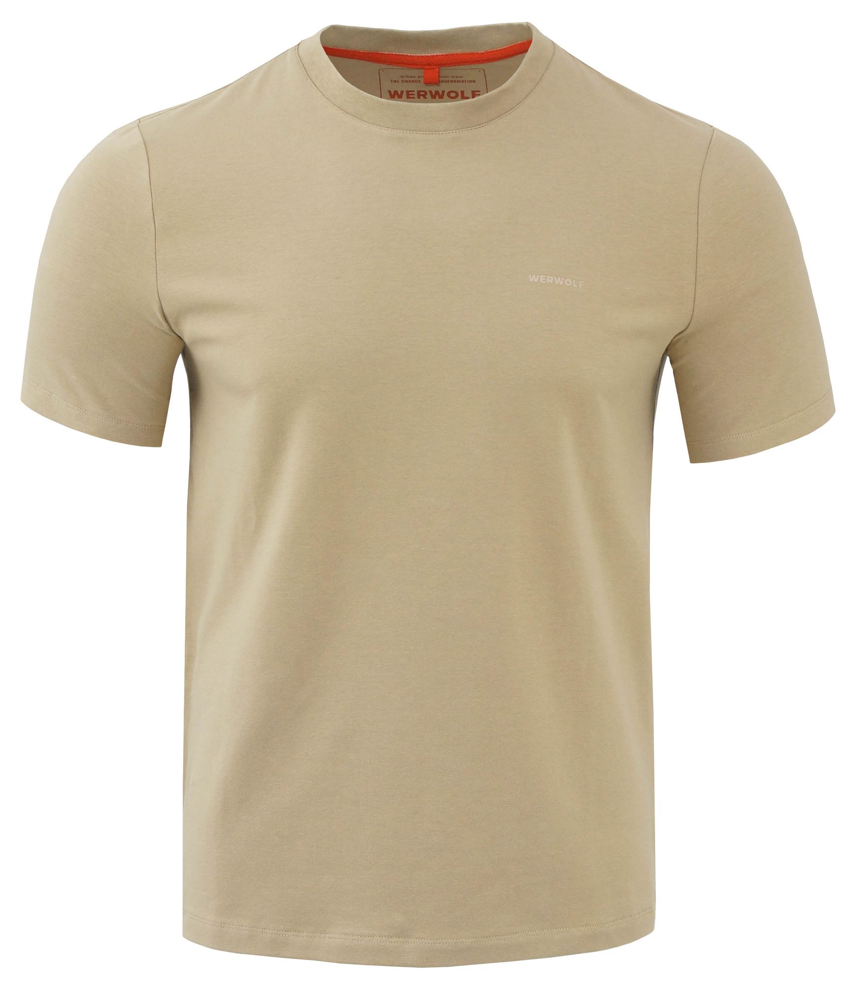 Футболка мужская с коротким рукавом. Ткань трикотаж кулирка (90% хлопок/10%эластан, 230 г/кв.м.). Песок — одежда для охоты, рыбалки, туризма и города | KORGAN.KZ