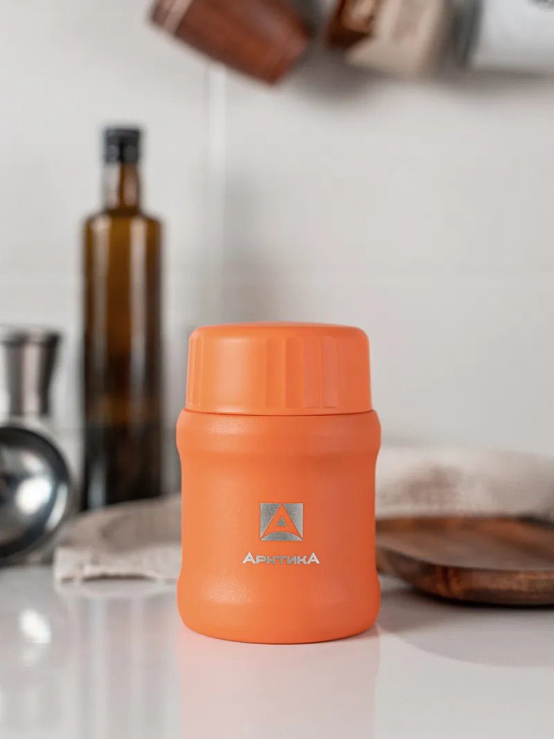 Термос АRСTIСA FOOD для еды вакуумный, бытовой — качественный термос для походов, туризма и активного отдыха