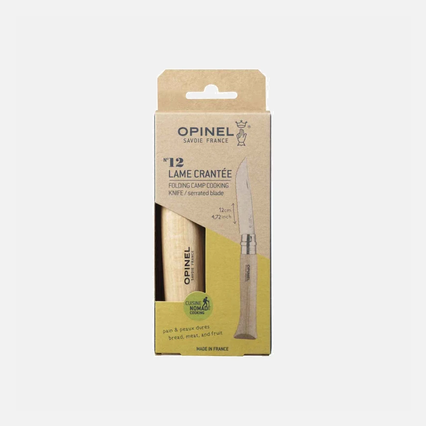 Купить Нож складной Opinel №12 Serrated в Алматы — магазин Korgan Center | Казахстан | Доставка во все регионы