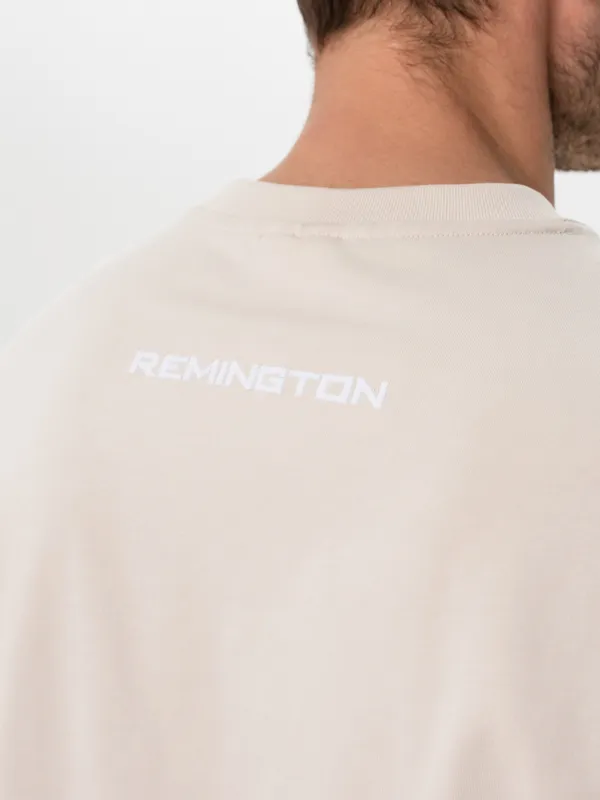 Футболка мужская Remington Fish Beige — одежда для охоты, рыбалки, туризма и города | KORGAN.KZ