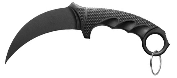 Композитный нож COLD STEEL Мод. FGX KARAMBIT для тренировок в Алматы, Казахстан
