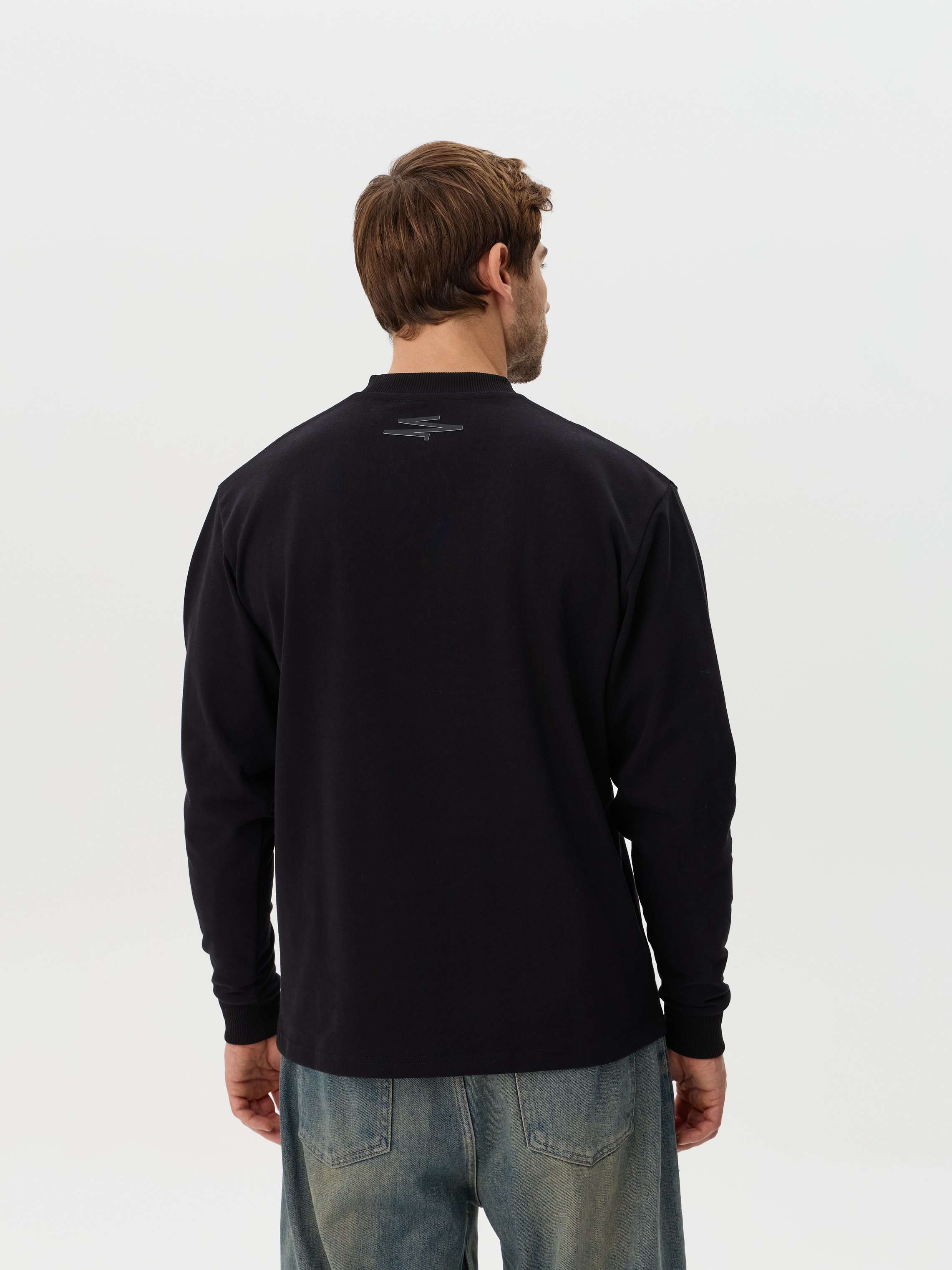 Футболка мужская с длинным рукавом Remington RR Black — одежда для охоты, рыбалки, туризма и города | KORGAN.KZ