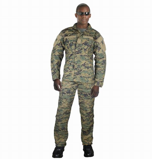 Рубашка ROTHCO Мод. ARMY COMBAT Rip-Stop (Woodland Digital Camo) — одежда для охоты, рыбалки, туризма и города | KORGAN.KZ