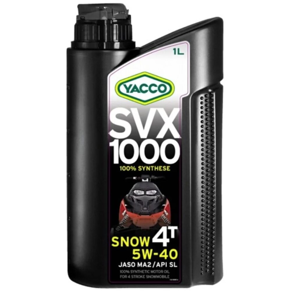 Масло моторное YACCO Мод. SVX 1000 SNOW 4T 5W-40 - API SL Масло моторное YACCO Мод. SVX 1000 SNOW 4T 5W-40 - API SL