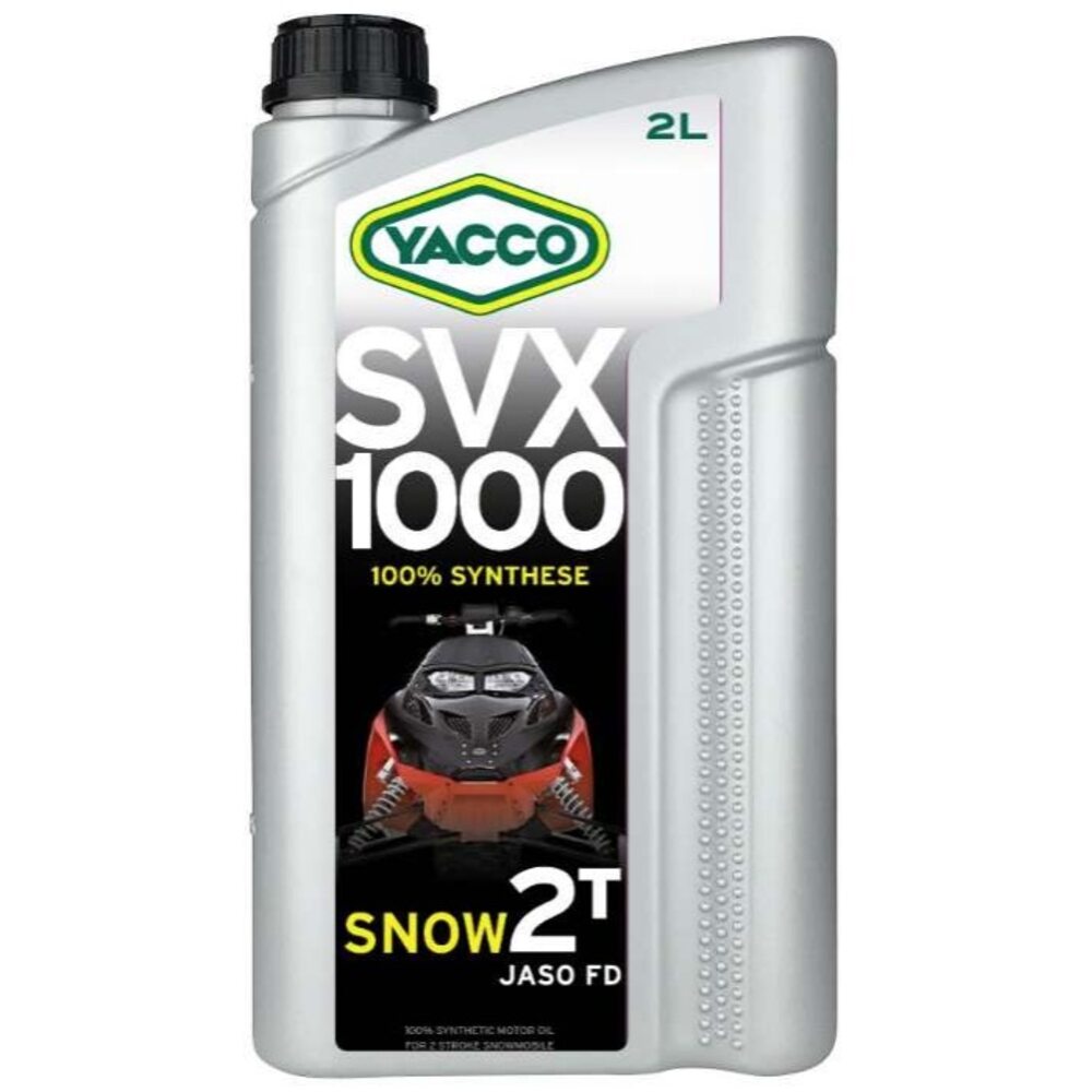 Масло моторное YACCO Мод. SVX 1000 SNOW 2T - API TC Масло моторное YACCO Мод. SVX 1000 SNOW 2T - API TC