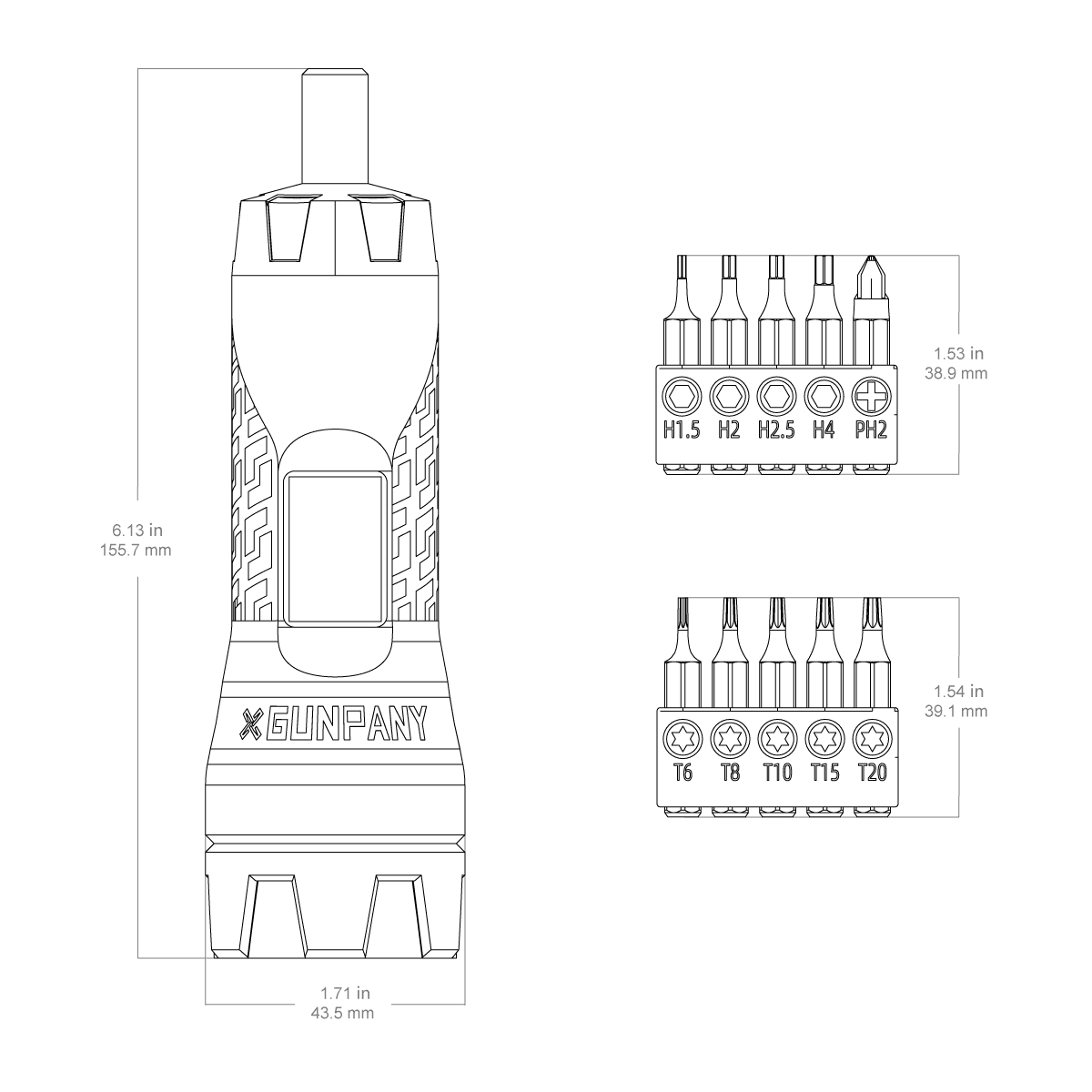 Отвертка VECTOR OPTICS Мод. SCTK-04 для ремонта оружия в Алматы, Казахстан