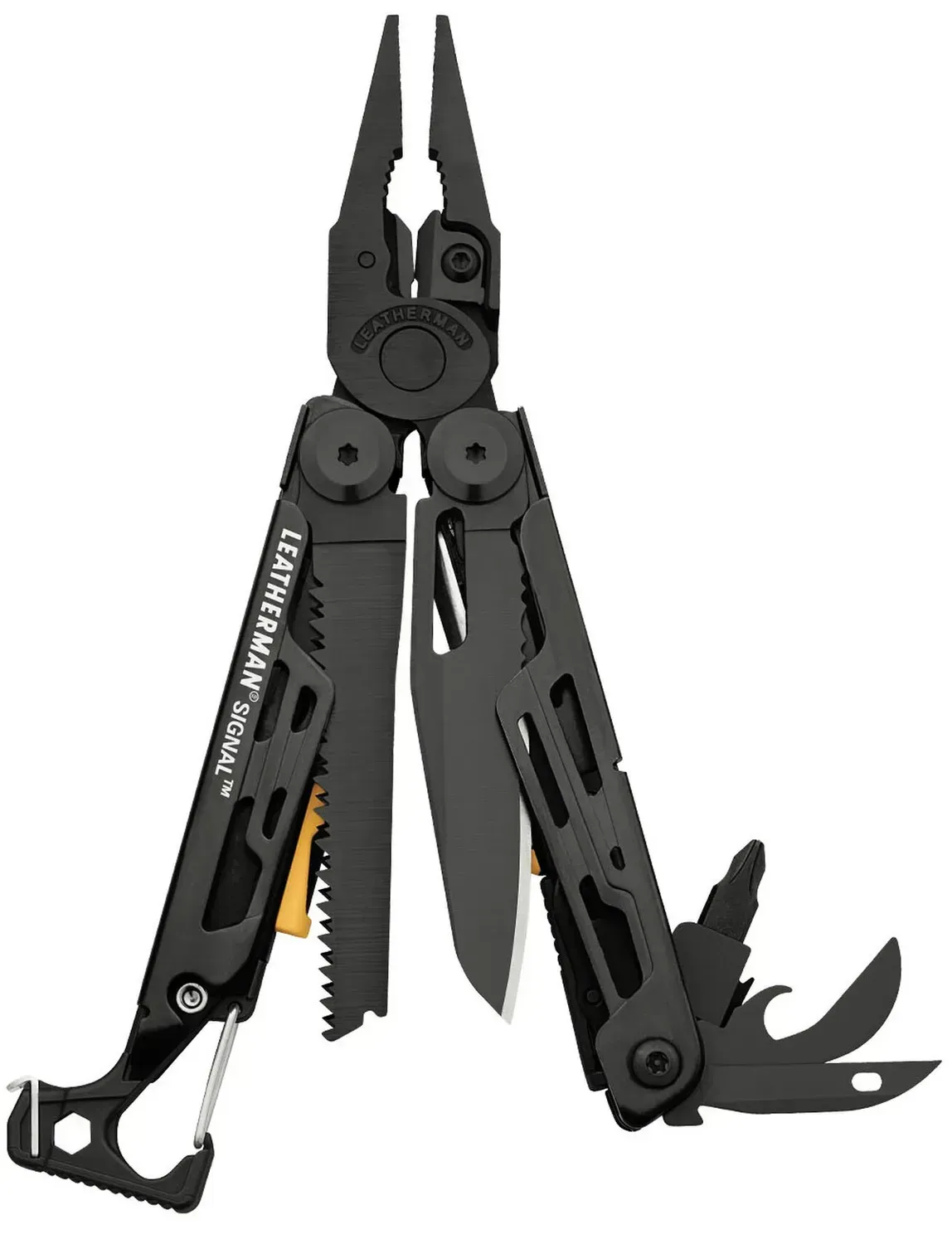 Мультиинструмент LEATHERMAN Мод. SIGNAL BLACK для охоты и туризма в Алматы, Казахстан
