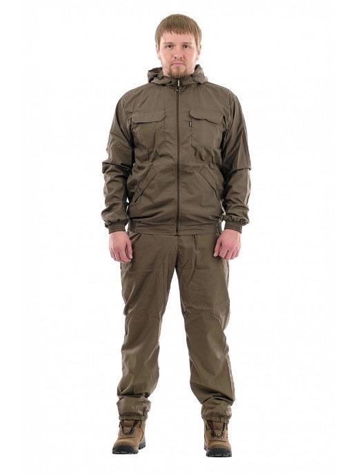 Костюм летний NOVATEX "ПИОНЕР" (тк.сорочка)(хаки)
