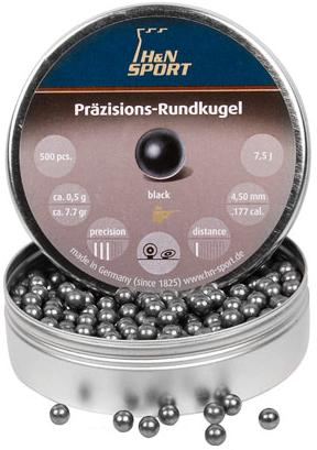 Пульки H&N Мод. BBs ROUND BLACK купить в Алматы | Магазин Корган Центр