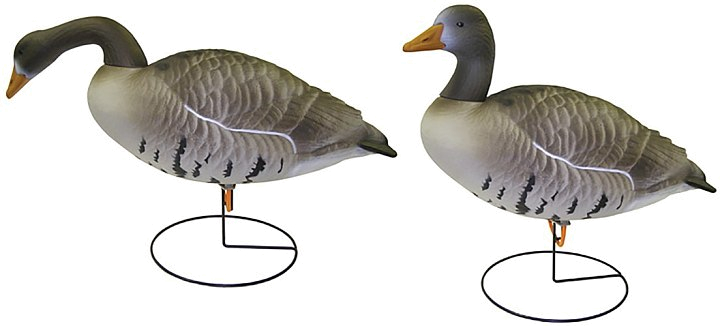 Набор подсадных гусей  FLAMBEAU Мод. FULL BODY WHITE FRONT ACTIVE для охоты в Алматы, Казахстан