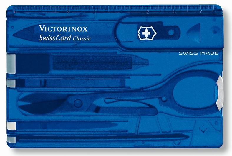 Набор VICTORINOX Мод. SWISSCARD SAPPHIRE для охоты и туризма в Алматы, Казахстан