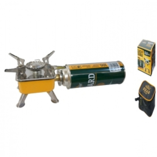 Плита газовая портативная HELIOS Мод. KRAB TM-300 — туристическая газовая плитка или лампа в Алматы