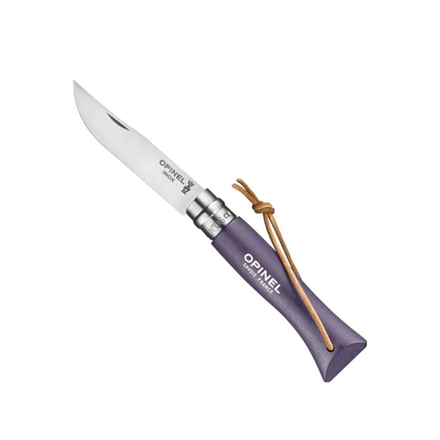 Купить Нож складной Opinel №6 BUSHWHACKER VIOLET, 6 см в Алматы — магазин Korgan Center | Казахстан | Доставка во все регионы