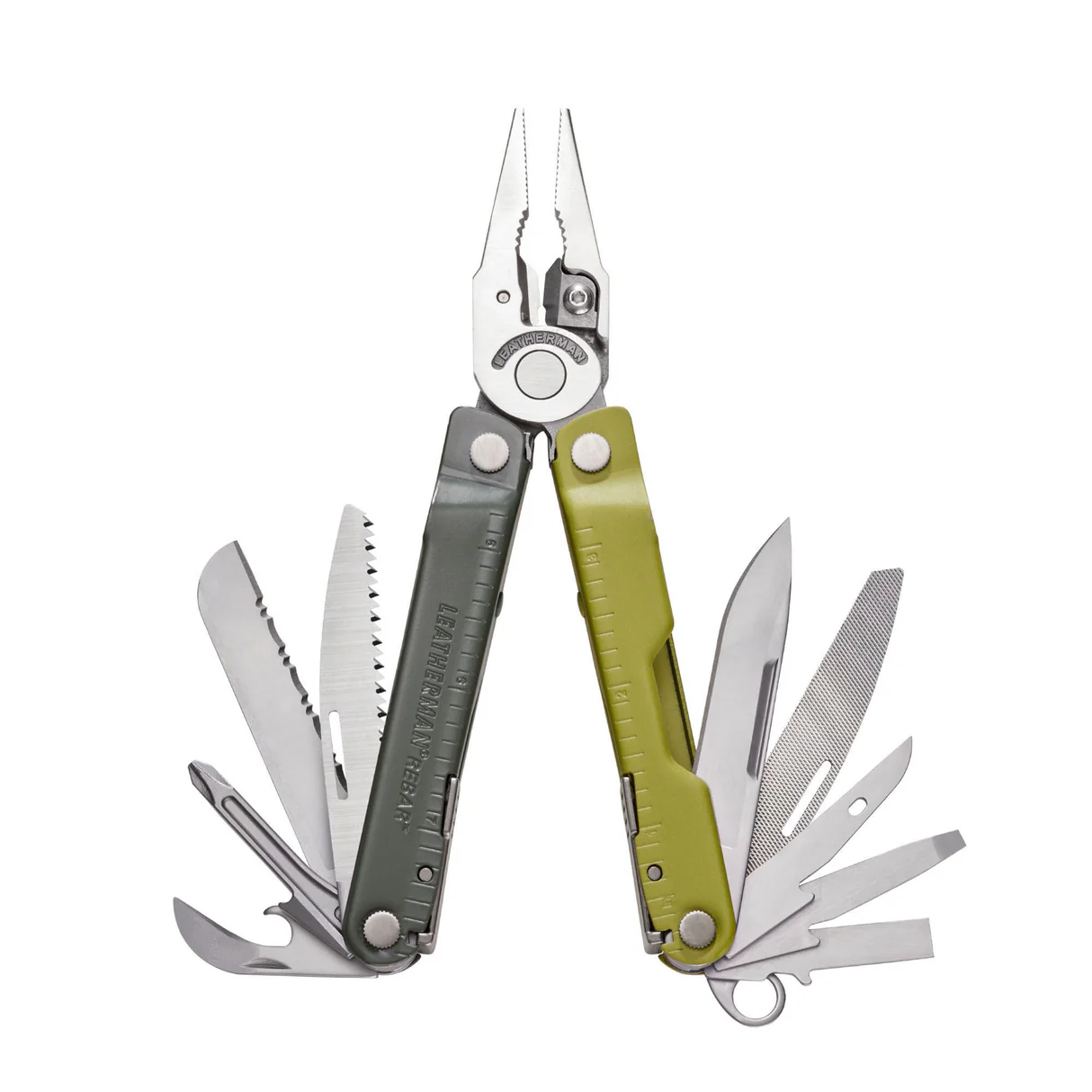 Мультиинструмент LEATHERMAN Мод. REBAR MOSSY SLATE для охоты и туризма в Алматы, Казахстан
