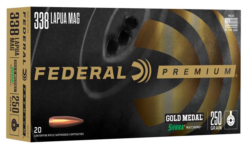 Купить Патрон для нарезного оружия FEDERAL PGM (.338 Lapua Mag.) SIERRA MATCHKING (SMK-BTHP)(250grs)(16,20г) в Алматы | Казахстан | Корган Центр
