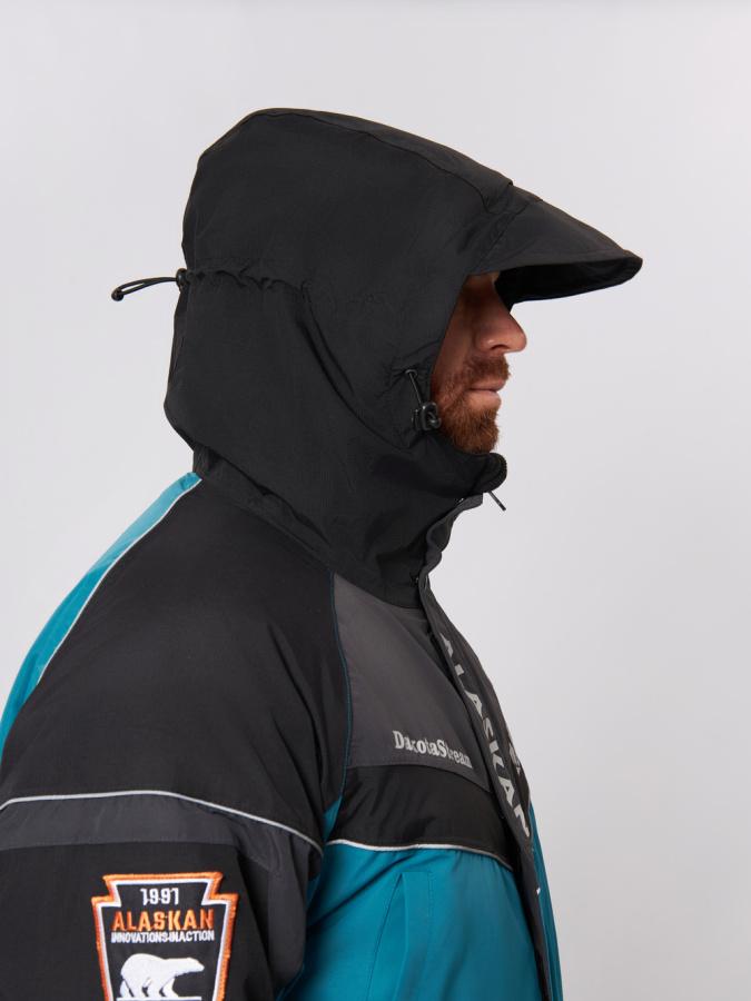 Костюм зимний Alaskan Dakota Stream мор.волн/cер/черн (куртка+ полукомбинезон) — куртки, жилеты, маскировочные костюмы, одежда для рыбалки и охоты | KORGAN Казахстан