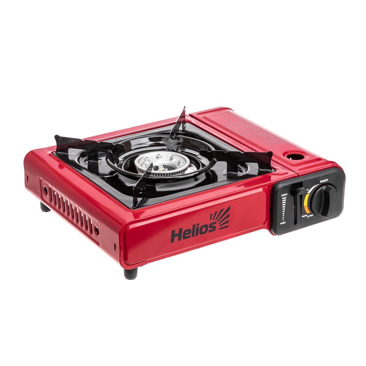 Плита газовая портативная HELIOS Мод. HS-BDZ-168C — туристическая газовая плитка или лампа в Алматы