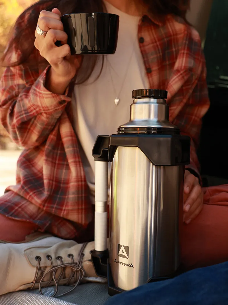 Термос АRСTIСA TAIGA (2 кружки) — качественный термос для походов, туризма и активного отдыха