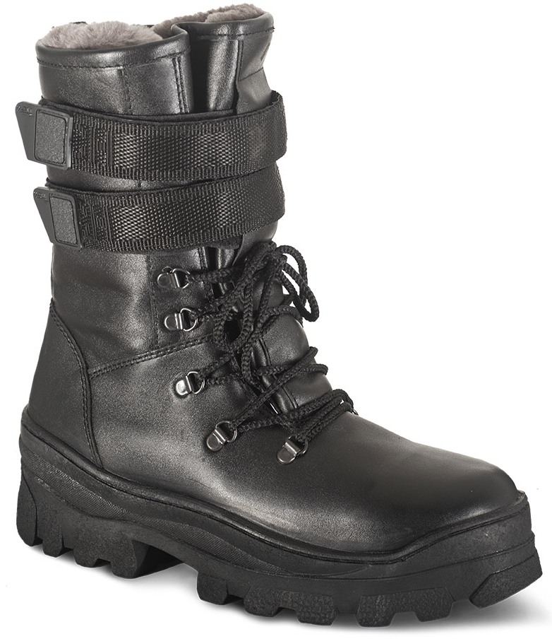 Сапоги зимние облегченные ХСН "Лось" (кожа) (натур. мех) — обувь, стельки и уход за обувью | KORGAN.KZ