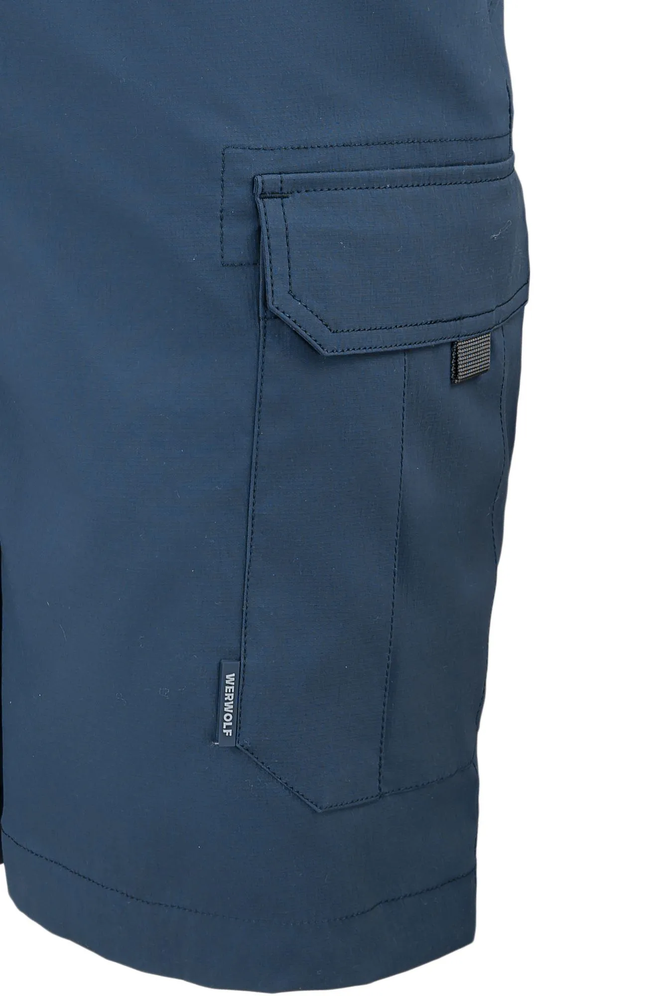 Шорты мужские "Rest". Ткань софт-шелл микро рип-стоп (96% нейлон, 4% эластан) .DWR. Синий — брюки и шорты для охоты, рыбалки и туризма | KORGAN.KZ