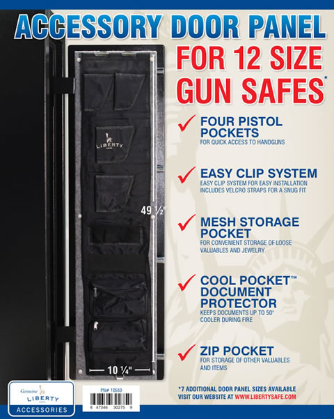 Накладка LIBERTY — взломостойкий сейф для дома, офиса или оружия | KORGAN.KZ