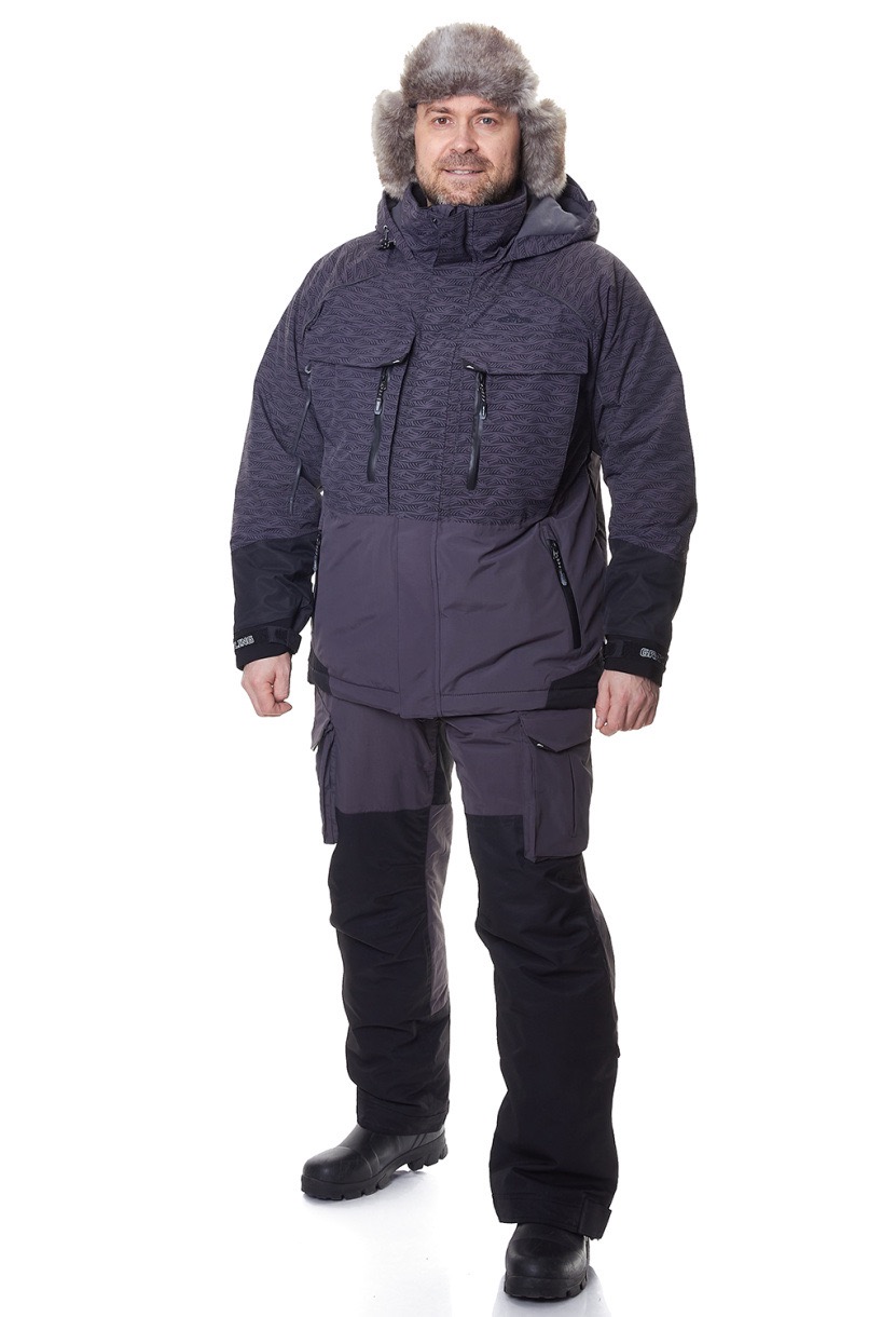 Костюм для рыбалки GRAYLING Тугур, зимний -15, серый — куртки, жилеты, маскировочные костюмы, одежда для рыбалки и охоты | KORGAN Казахстан