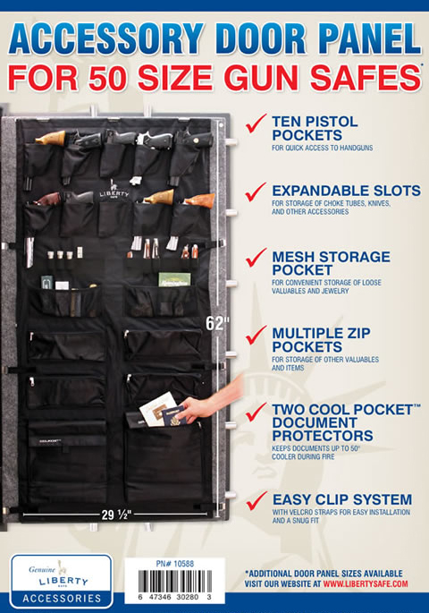 Накладка LIBERTY — взломостойкий сейф для дома, офиса или оружия | KORGAN.KZ