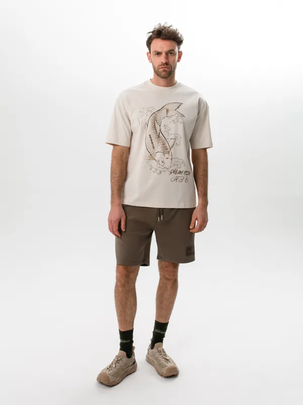 Футболка мужская Remington Fish Beige — одежда для охоты, рыбалки, туризма и города | KORGAN.KZ