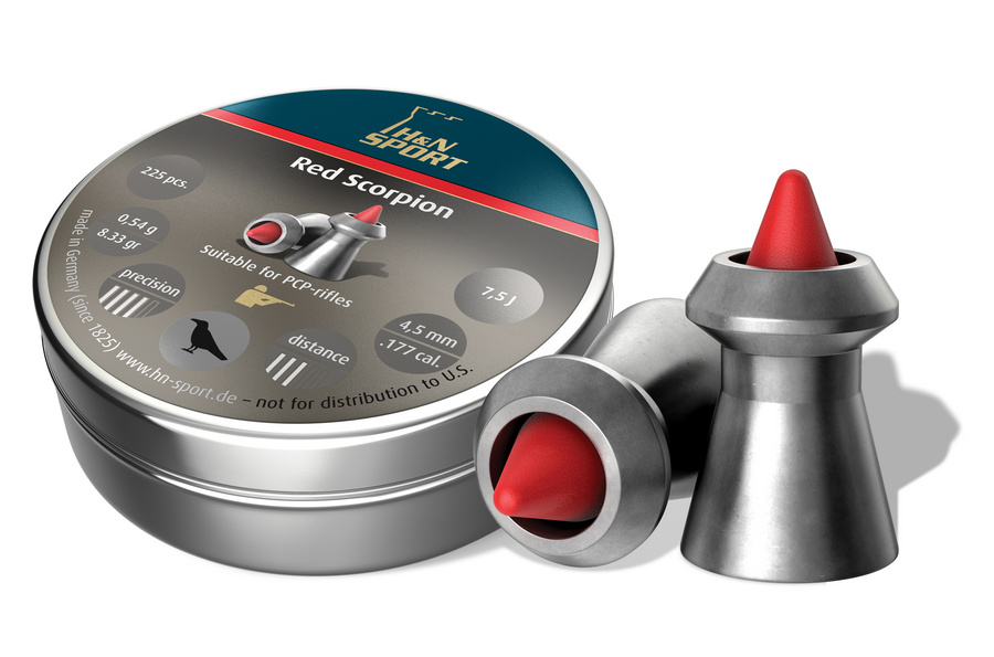 Пульки H&N Мод. RED SCORPION купить в Алматы | Магазин Корган Центр